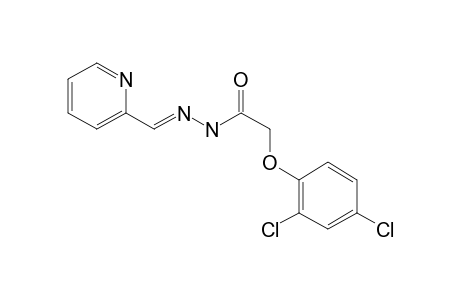 2-(2,4-dichlorophenoxy)-N-(pyridin-2-ylmethylideneamino)acetamide