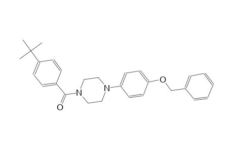 benzyl 4-[4-(4-tert-butylbenzoyl)-1-piperazinyl]phenyl ether