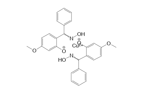 copper(II) 2-((hydroxyimino)(phenyl)methyl)-5-methoxyphenolate