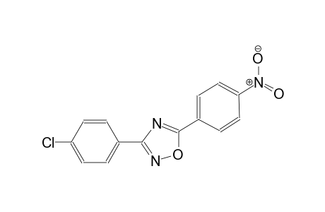 3-(4-chlorophenyl)-5-(4-nitrophenyl)-1,2,4-oxadiazole