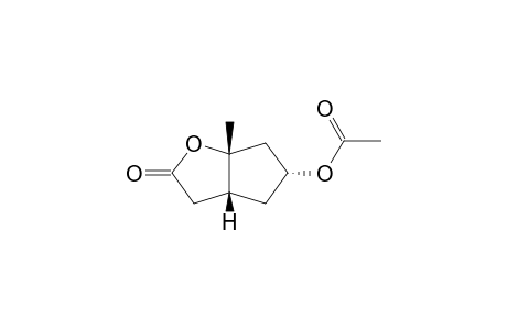 (3aR,5R,6aR)-(+)-5-Acetoxy-6a-methyl-hexahydro-2H-cyclopenta[b]furan-2-one