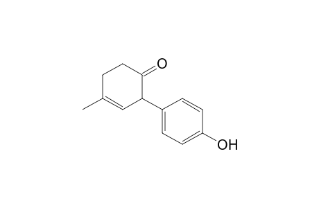 2-(p-Hydroxyphenyl)-4-methylcyclohex-3-enone