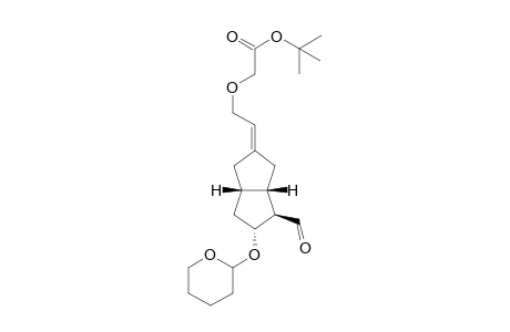 [2-{4'-(Formylhexahydro-5-[(tetrahydro-2H-pyran-2"-yl)oxy]-(1H)-pentanylidene]ethoxy}-1,1-dimethylethyl acetate
