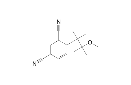4-Cyclohexene-1,3-dicarbonitrile, 6-(2-methoxy-1,1,2-trimethylpropyl)-, (1.alpha.,3.beta.,6.alpha.)-