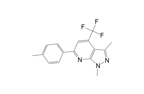 1,3-dimethyl-6-(4-methylphenyl)-4-(trifluoromethyl)-1H-pyrazolo[3,4-b]pyridine