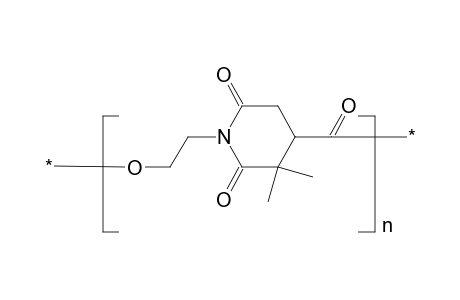 Poly[N-(2-hydroxyethyl)-alpha,alpha-dimethyltricarballyl-(alpha,gamma-imide)ate]