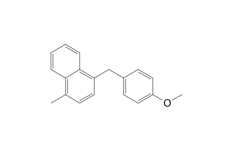 Naphthalene, 1-[(4-methoxyphenyl)methyl]-4-methyl-