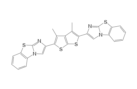 2,2'-(3,4-Dimethylthieno[2,3-b]thiophene-2,5-diyl)bis(benzo [d]imidazo[2,1-b]thiazole)