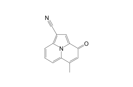 1-Cyano-5-methyl-3H-pyrrolo[2,1,5-de]quinolizin-3-one