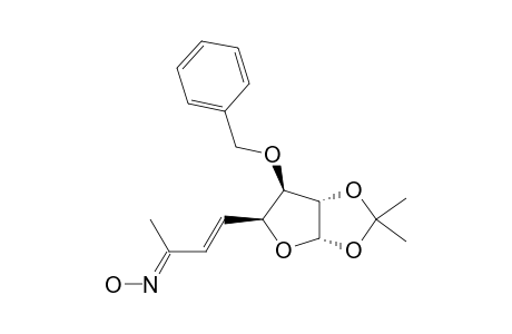3-O-BENZYL-5,6,8-TRIDEOXY-7-HYDROXYIMINO-1,2-O-ISOPROPYLIDENE-ALPHA-D-XYLO-OCT-5-(E)-ENFURANOSE