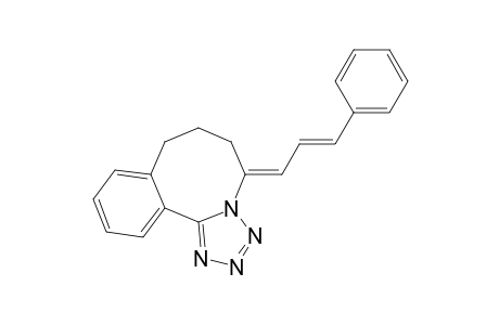 (2E,5E)-5-(3-PHENYLPROP-2-ENYLIDENE)-5,6,7,8-TETRAHYRDOTETRAZOLO-[5,1-A]-BENZ-[G]-AZONINE