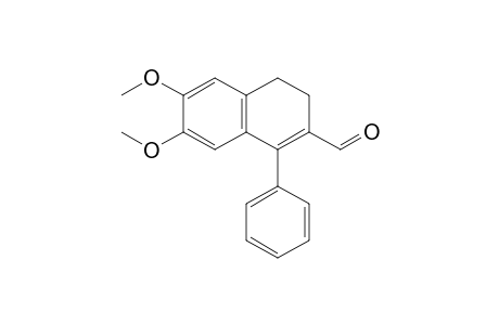 6,7-Dimethoxy-1-(phenyl)-3,4-dihydronaphthalene-2-carboxaldehyde