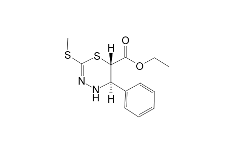 (5R,6S)-Ethyl 2-Methylthio-5-phenyl-5,6-dihydro-4H-1,3,4-thiadiazine-6-carboxylate