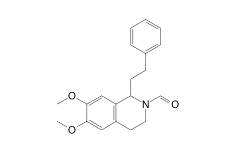 6,7-Dimethoxy-1-phenethyl-3,4-dihydro-1H-isoquinoline-2-carbaldehyde