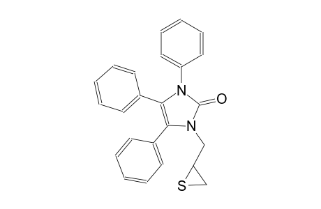1,4,5-triphenyl-3-(2-thiiranylmethyl)-1,3-dihydro-2H-imidazol-2-one