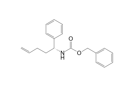 (phenylmethyl) N-[(1R)-1-phenylpent-4-enyl]carbamate