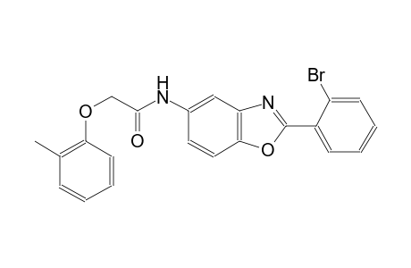 N-[2-(2-bromophenyl)-1,3-benzoxazol-5-yl]-2-(2-methylphenoxy)acetamide