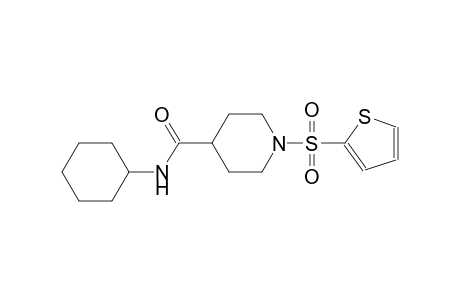 N-cyclohexyl-1-(2-thienylsulfonyl)-4-piperidinecarboxamide
