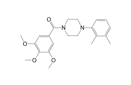 1-(2,3-Dimethylphenyl)-4-(3,4,5-trimethoxybenzoyl)piperazine