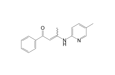 3-[(5-methyl-2-pyridyl)amino]crotonophenone