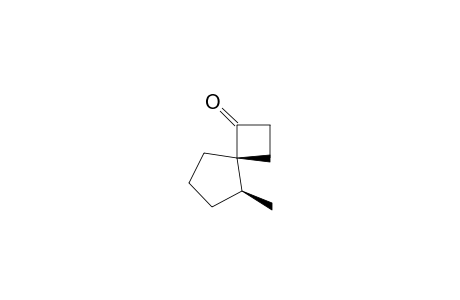 Spiro[3.4]octan-1-one, 5-methyl-, trans-
