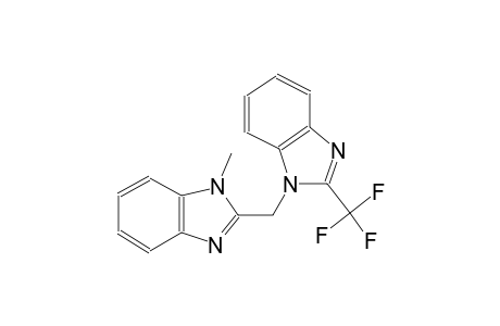 1-[(1-methyl-1H-benzimidazol-2-yl)methyl]-2-(trifluoromethyl)-1H-benzimidazole