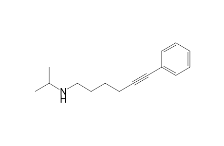 Isopropyl(6-phenylhex-5-ynyl)amine