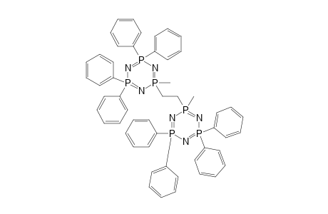 2-methyl-2-[2-[2-methyl-4,4,6,6-tetra(phenyl)-1,3,5-triaza-2$l^{5},4$l^{5},6$l^{5}-triphosphacyclohexa-1,3,5-trien-2-yl]ethyl]-4,4,6,6-tetra(phenyl)-1,3,5-triaza-2$l^{5},4$l^{5},6$l^{5}-triphosphacyclohexa-1,3,5-triene