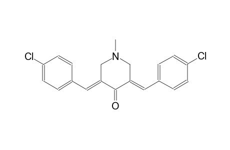 (3E,5E)-3,5-bis(4-chlorobenzylidene)-1-methyl-4-piperidinone