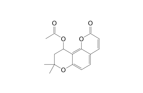 (+/-)-4'-ACETOXY-3',4'-DIHYDROSESELIN
