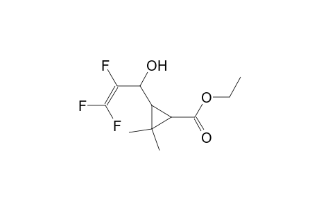 Ethyl 3-(2,3,3-trifluoro-1-hydroxy-2-propenyl)-2,2-dimethylcyclopropanecarboxylate