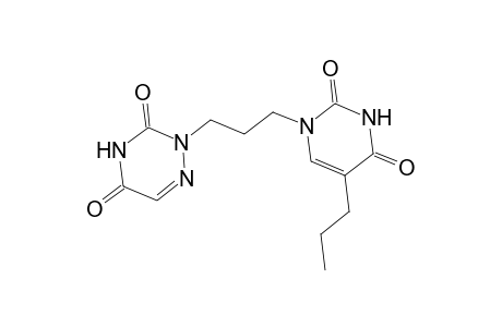 2-[3-(2,4-Dioxo-5-propyl-3,4-dihydro-1(2H)-pyrimidinyl)propyl]-1,2,4-triazine-3,5(2H,4H)-dione