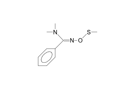 N,N-Dimethyl-O-methylsulfinyl-benzamide oxime