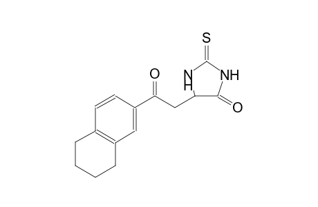 4-imidazolidinone, 5-[2-oxo-2-(5,6,7,8-tetrahydro-2-naphthalenyl)ethyl]-2-thioxo-