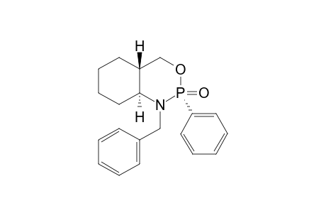 (2R,4aS,8aS)-trans-1-benzyl-2-phenyl-4a,5,6,7,8,8a-hexahydro-4H-benzo[d][1,3,2]oxazaphosphinine 2-oxide