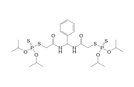 N,N'-benzylidenebis[2-mercaptoacetamide],S,S'-diester with O,O-diisopropyl phosphorodithioate