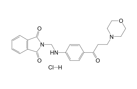 2-((4-(3-Morpholinopropanoyl)-phenylamino)methyl)isoindolin-1,3-dione hydrochloride