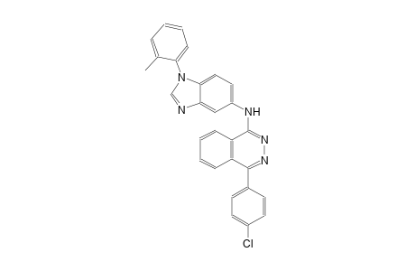 N-[4-(4-chlorophenyl)-1-phthalazinyl]-N-[1-(2-methylphenyl)-1H-benzimidazol-5-yl]amine