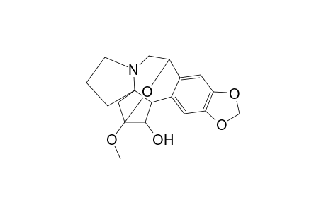 2,9-Epoxy-4H-cyclopenta[a][1,3]dioxolo[4,5-h]pyrrolo[2,1-b][3]benzazepine, cephalotaxine deriv.