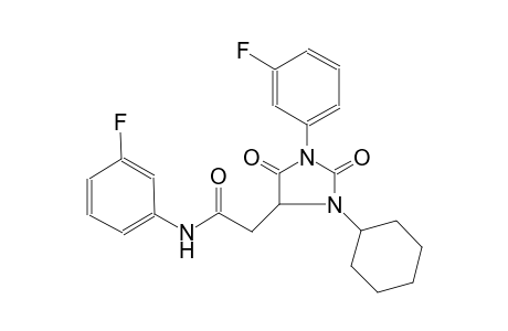 4-imidazolidineacetamide, 3-cyclohexyl-N,1-bis(3-fluorophenyl)-2,5-dioxo-