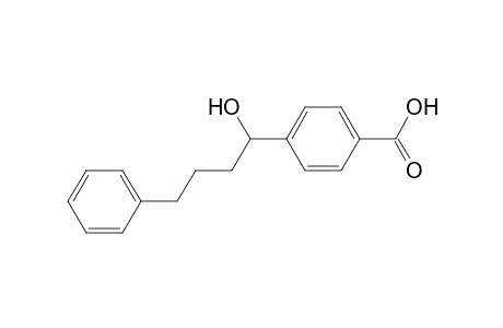 4-(1-Hydroxy-4-phenylbutyl)benzoic Acid