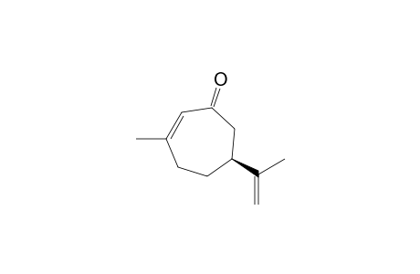 (6S)-6-Isopropenyl-3-methyl-2-cyclohepten-1-one
