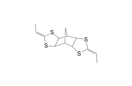 4,10-Bis(ethylene)-3,5,9,11-tetraithiatetracyclo[5.5.1.0(2,6).0(8,12)]tridecane