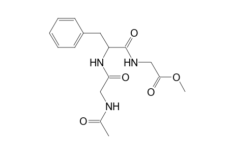 n-Acetylglycylphenylalanylglycine Methyl Ester