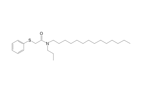 Acetamide, 2-phenylthio-N-propyl-N-tetradecyl-