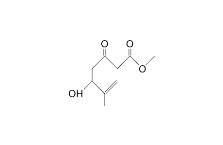 5-Hydroxy-6-methyl-3-oxo-6-heptenoic acid, methyl ester