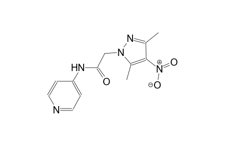 2-(3,5-dimethyl-4-nitro-1H-pyrazol-1-yl)-N-(4-pyridinyl)acetamide