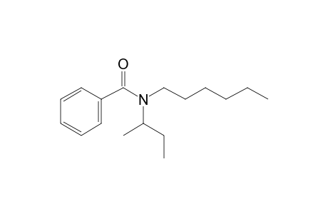 Benzamide, N-(2-butyl)-N-hexyl-