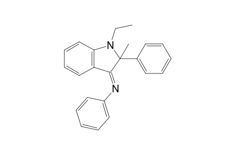 [2-Methyl-2-phenyl-1-ethyl-2,3-dihydroindol-3-ylidene]-phenylamine