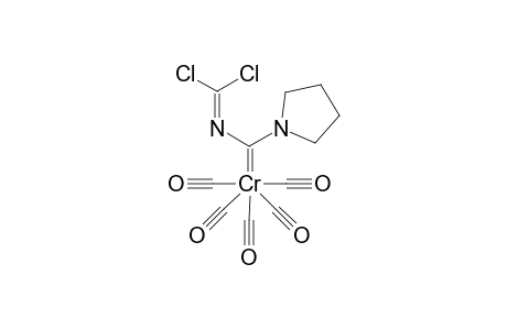 Pentacarbonyl{[(dichloromethylene)amino](pyrrolidino)carbene}chromium